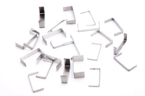 For a stapler isolated on a white Stock Photos