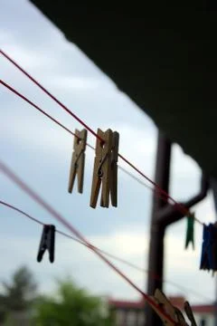 Stapler for laundering Stock Photos