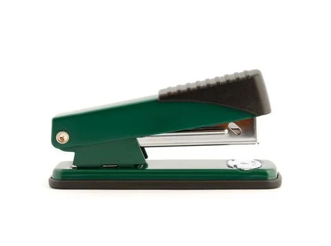 Stapler Metallic office stapler isolated on white background Copyright: xZ... Stock Photos