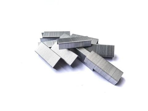 Stapler refil with isolated white background Stock Photos