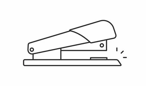 Stapler vector icon Stock Illustration