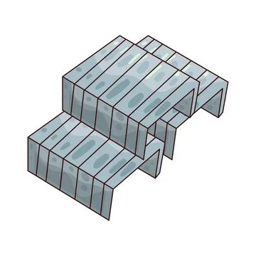 Staples illustration Stock Illustration