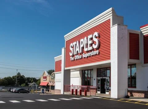 Staples store Foto stock