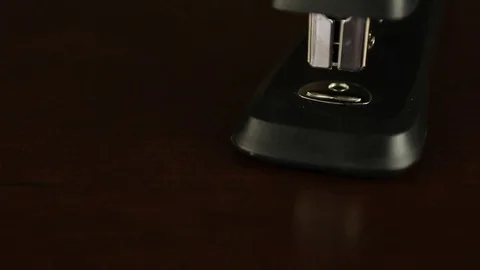 Stapling Blank Paper Stock Footage 79470080