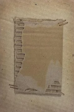 Stapling cardboard background Stock Photos