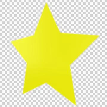 Star 3d - 5 point star - Christmas star isolated Stock Illustration