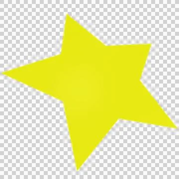 Star 3d - 5 point star - Christmas star isolated Stock Illustration