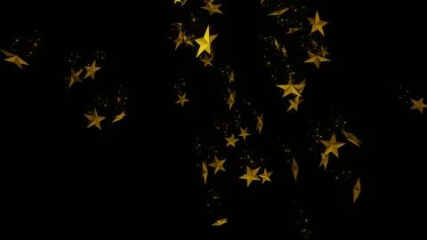 Star 3d render Stock Photos