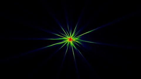 Star Abstract Shine IR Vision HD LOOP Video stock 27292557