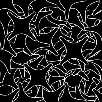 Star abstraction Stock Illustration