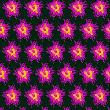 Star abstraction Stock Illustration