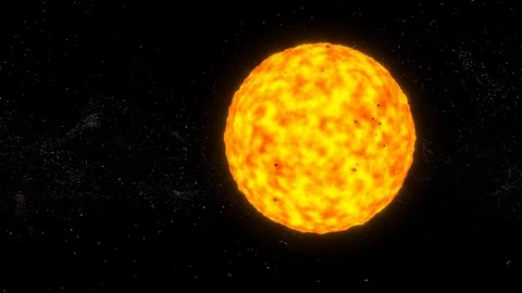 Star and Asteroids Stock Footage 122008064
