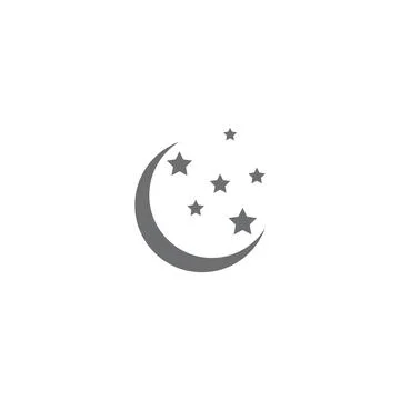 Star and moon Stock Illustration
