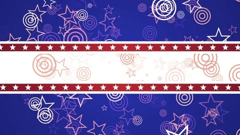 Star and Stripes Motion Stock Footage 91056066