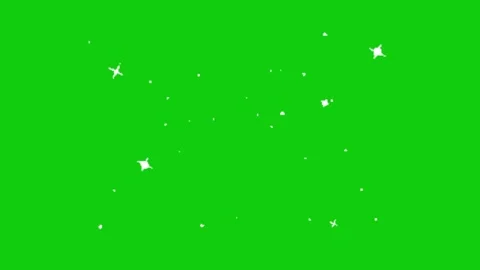 Star animation on green screen Vídeos de archivo 329140107