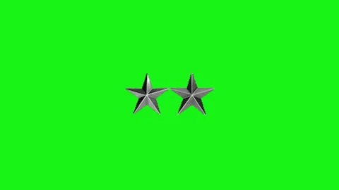 Star animation on green screen Vidéo 329331544