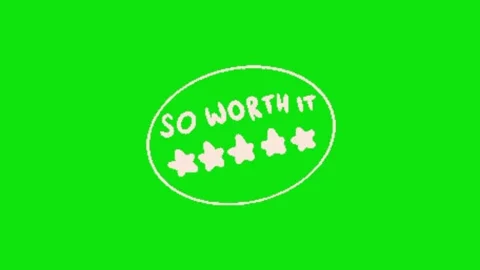 Star animation on green screen Vidéo 330216243