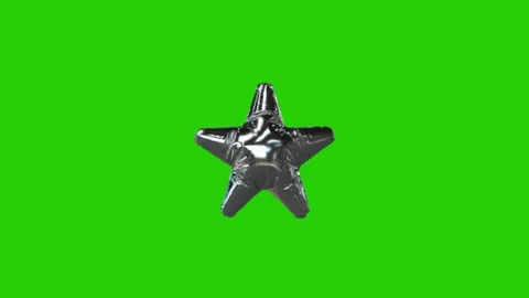 Star animation on green screen 库存影片 333561559