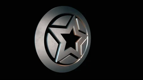 Star animation in PNG format with ALPHA transparency channel Stock Footage 86366014