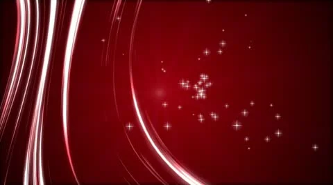 Star animation red - christmas Stock Footage 12598320