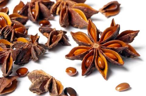 Star anise Foto stock