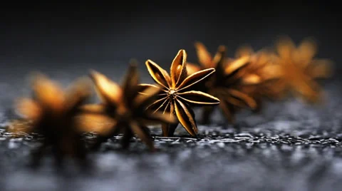 Star Anise spice Video stock 33699607