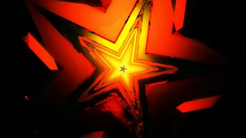 Star array flame Stock Footage 98666594