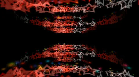 Star Array Motion Mapping Stock Footage 24728450