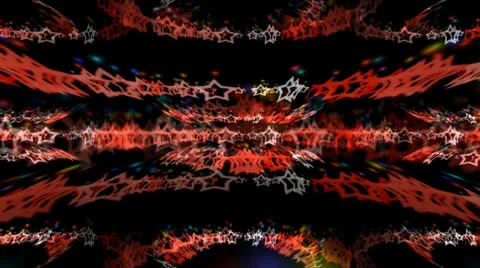 Star Array Motion Mapping Stock Footage 24728481