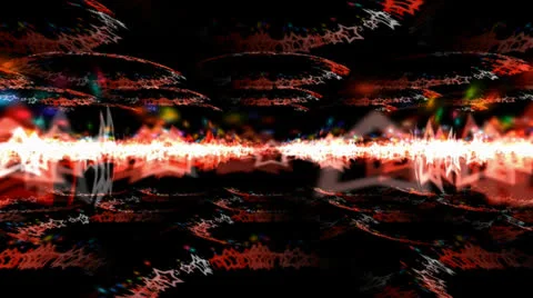 Star Array Motion Mapping 動画素材 24728493