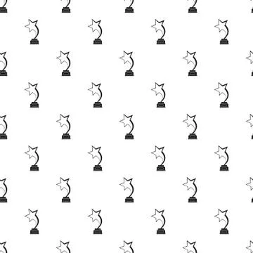 Star award pattern vector seamless 스톡 일러스트