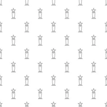 Star award pattern vector seamless 스톡 일러스트