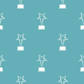 Star award pattern vector seamless 스톡 일러스트