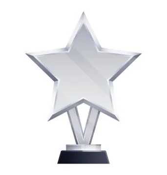 Star Award Trophy Illustrazione stock