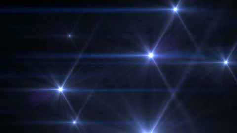 Star awards blue light background Video stock 116481710