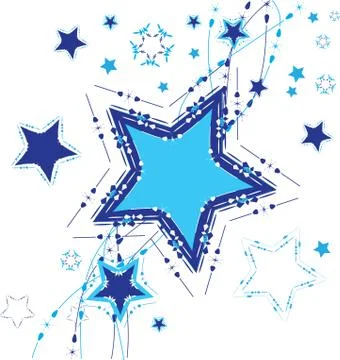 Star background Stock Illustration