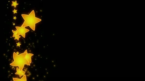 Star background, Loop, with alpha mask for easy integration into any video Stock Footage 20465520