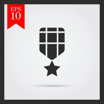 Star badge Stock-Illustration