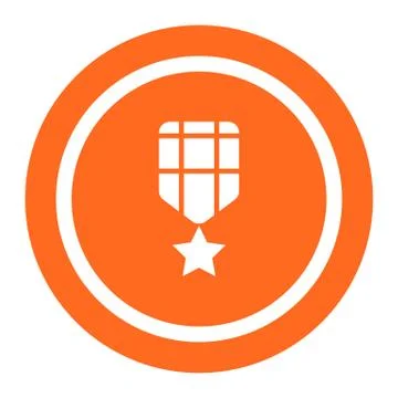 Star badge Illustrazione stock