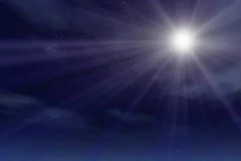 Star of Bethlehem Stock Footage 335515