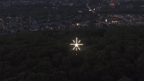 The Star of Bethlehem at night 動画素材 342547485