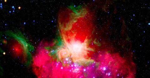 Star birth in the extreme. Elements of this image furnished by NASA Stock Photos