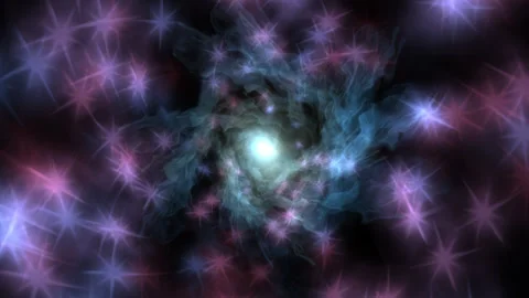 Star on a black background 2 Stock Footage 296243691