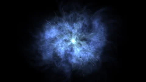 Star on a black background 3 Stock Footage 296243918