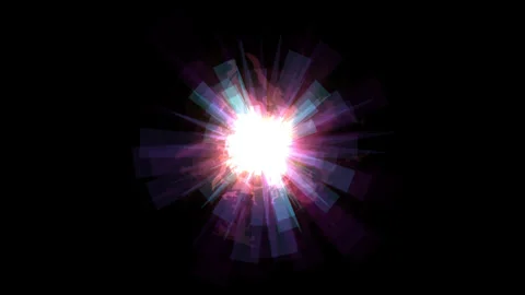 Star on a black background 5 Stock Footage 296244118