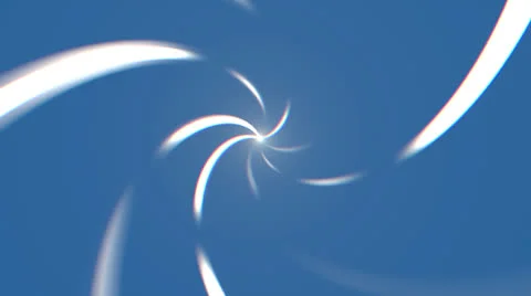 Star on blue background Stock Footage 22835537