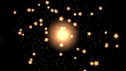Star Blust effect 4K Video stock 295289482