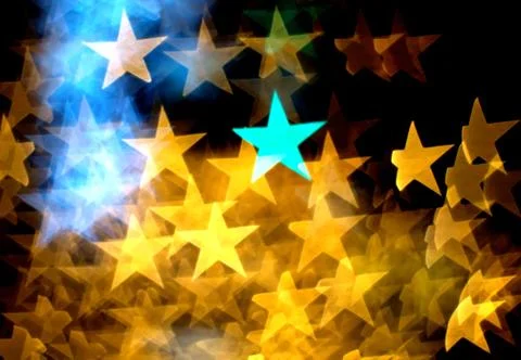 Star bokeh Stock Photos