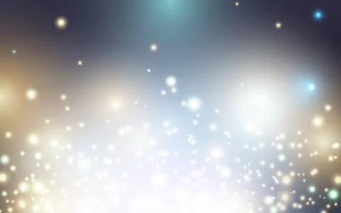 Star bokeh soft light abstract background Stock Illustration