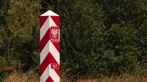 Star border Poland Stock Footage 68818715